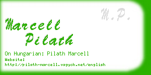 marcell pilath business card